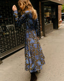 Cartolina Helene Midi Dress, Cedar Hill Paisley-Cartolina