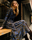 Cartolina Helene Midi Dress, Cedar Hill Paisley-Cartolina