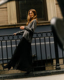 Cartolina Claudia Skirt, Noir-Cartolina