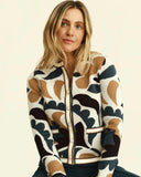 Fleur Birdseye Knit- Stained Glass Floral