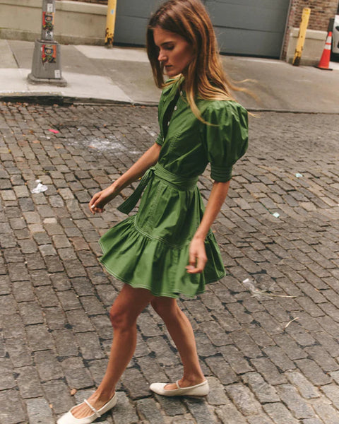 Bonnie Dress, Ivy-Cartolina