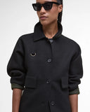 Barbour Leonie Overshirt, Black-Barbour