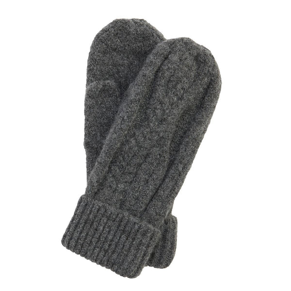 Barbour Elsdon Mittens, Grey-Barbour
