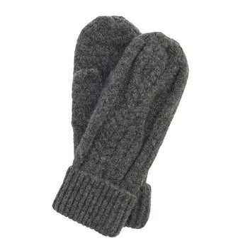 Barbour Elsdon Mittens, Grey-Barbour