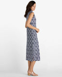 Jc Kristen Maxi Dress, Tribal Medallion Navy-Jude Connally