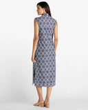 Jc Kristen Maxi Dress, Tribal Medallion Navy-Jude Connally