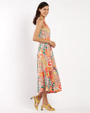 Easton Dress, Stained Glass, Coral-Jude Connally