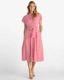 Jc Matilda Dress, Stripe Red-Jude Connally