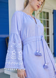 Adele Caftan Dress, Lilac-Bella tu