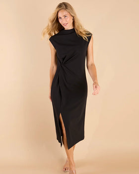 JC Autumn Scuba Crepe, Black