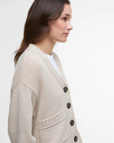 Barbour Faye Cardigan, Oatmeal-Barbour