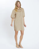 JC Lovey Dress, Sand-Jude Connally