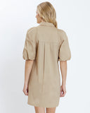 JC Lovey Dress, Sand-Jude Connally