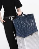 MZW Large Metro Tote Deluxe, Ink Liquid-MZ Wallace