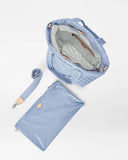 MZW Metro Tote Deluxe Medium, Stone Blue-MZ Wallace