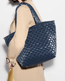 MZ Wallace Medium Metro Tote Deluxe, Ink Liquid-MZ Wallace