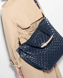 MZ Wallace Medium Metro Tote Deluxe, Ink Liquid-MZ Wallace