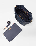 MZ Wallace Medium Metro Tote Deluxe, Ink Liquid-MZ Wallace