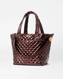 MZW Metro Tote Deluxe-Lacquer, Bordeaux-MZ Wallace