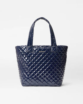 MZ Wallace Metro Tote Deluxe, Navy Lacquer-MZ Wallace