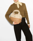 MZW Small Sutton Deluxe, Buff Caramel-MZ Wallace