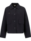 Barbour Leonie Overshirt, Black-Barbour
