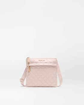 MZ Wallace Metro Flat Crossbody, City Pink-MZ Wallace