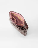 MZW Metro Flat Crossbody, Bordeaux Lacquer-MZ Wallace
