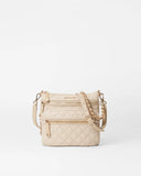 MZ Wallace Downtown Crosby Crossbody, Buff-MZ Wallace