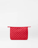 MZW Metro Clutch, Red Apple-MZ Wallace