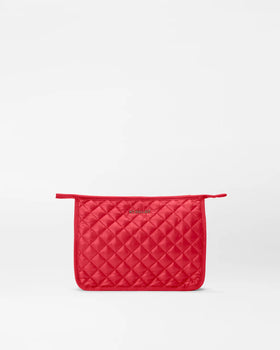 MZW Metro Clutch, Red Apple-MZ Wallace