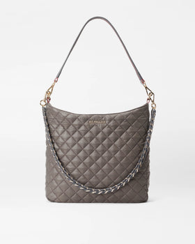 MZW Crosby Hobo Bag, Magnet-MZ Wallace