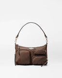 MZ Wallace Chelsea Petite Shoulder, Walnut-MZ Wallace