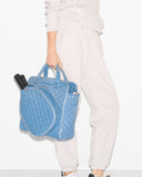 MZ Wallace Pickleball Tote, Cornflower Blue/ Pebble-MZ Wallace