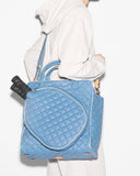 MZ Wallace Pickleball Tote, Cornflower Blue/ Pebble-MZ Wallace