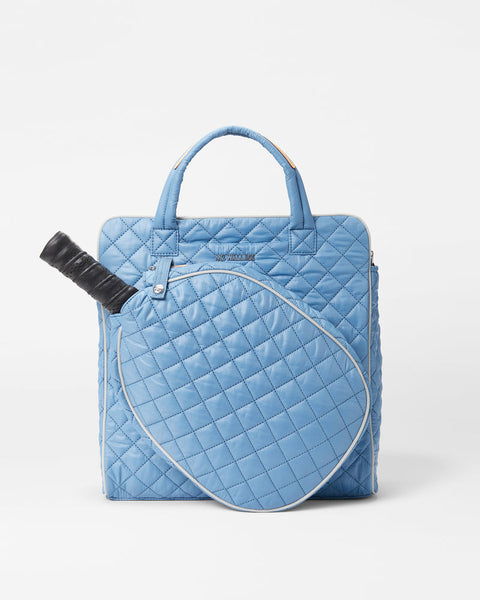 MZ Wallace Pickleball Tote, Cornflower Blue/ Pebble-MZ Wallace
