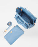 MZ Wallace Pickleball Tote, Cornflower Blue/ Pebble-MZ Wallace