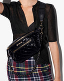 MZ Wallace Crosby Sling, Black Lacquer-MZ Wallace