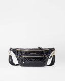 MZ Wallace Crosby Sling, Black Lacquer-MZ Wallace