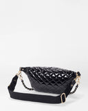 MZ Wallace Crosby Sling, Black Lacquer-MZ Wallace