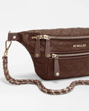 MZ Wallace Small Crosby Sling, Walnut Brown