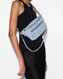 MZ Wallace Crosby Sling, True Light Denim-MZ Wallace