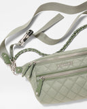 MZ Wallace Small Crosby Sling, Agave Green-MZ Wallace