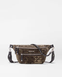 MZ Wallace Crosby Sling, Pecan Brown Velvet