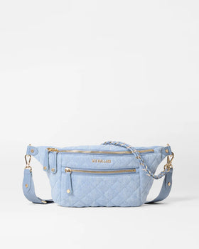 MZ Wallace Crosby Sling, True Light Denim-MZ Wallace
