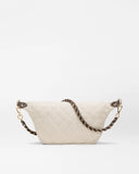 MZW Crosby Sling Bag, Sandy Linen