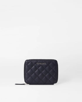MZW Passport Organizer, Black-MZ Wallace