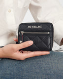 MZ Wallace Small Crosby Wallet, Black-MZ Wallace