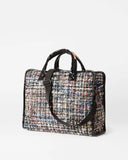 MZ Wallace Boucle Box Tote, Midnight Sparkle-MZ Wallace