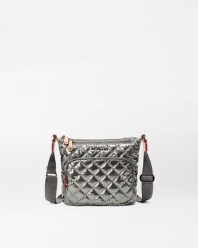 MZ Wallace Metro Scout Deluxe, Pewter Metallic-MZ Wallace